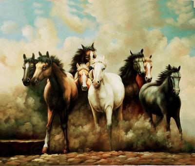 unknow artist Horses 046 oil painting picture